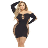 Diamond Drippin Dress Black