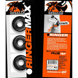 Ringer Max 3 Pc Cockring Set Black