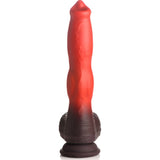 Ramming Hound Thrusting & Vibrating Silicone Dildo