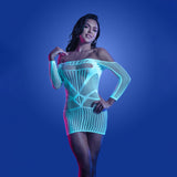 GLOW ASCENSION Long Sleeve Seamless Dress - 1Size