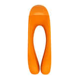 Satisfyer Candy Cane Finger Vibe Orange