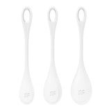 Satisfyer Yoni Power Balls 1 White 3 Pc Set