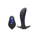 Pro-Shocker 8X Vibrating & eStim Plug Black