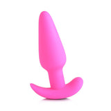 21X Silicone Butt Plug w  Remote - Pink