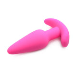 21X Silicone Butt Plug w  Remote - Pink