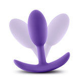 Luxe Wearable Vibra Slim Plug Small Purple