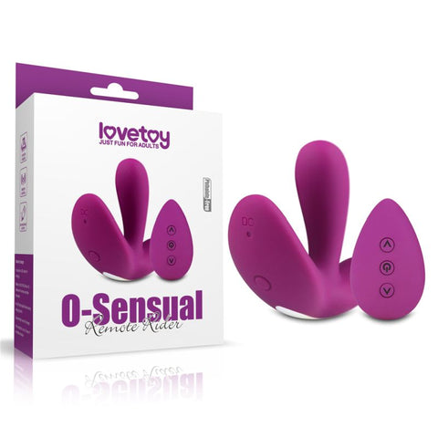 O Sensual Rider Vibrator w Remote