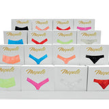 Peekaboo Crotchless Thong Pink