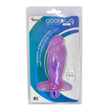 Small Cock Plug w Vibration Purple