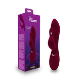 Viben Pzazz Rechargeable Thumping Rabbit Ruby