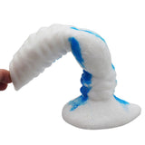 Wolf Dildo Blue/White